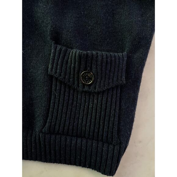 $3000 Fedeli Cashmere Cardigan with Castorino Fur Collar & Suede trim IT54 XL - Picture 6 of 12